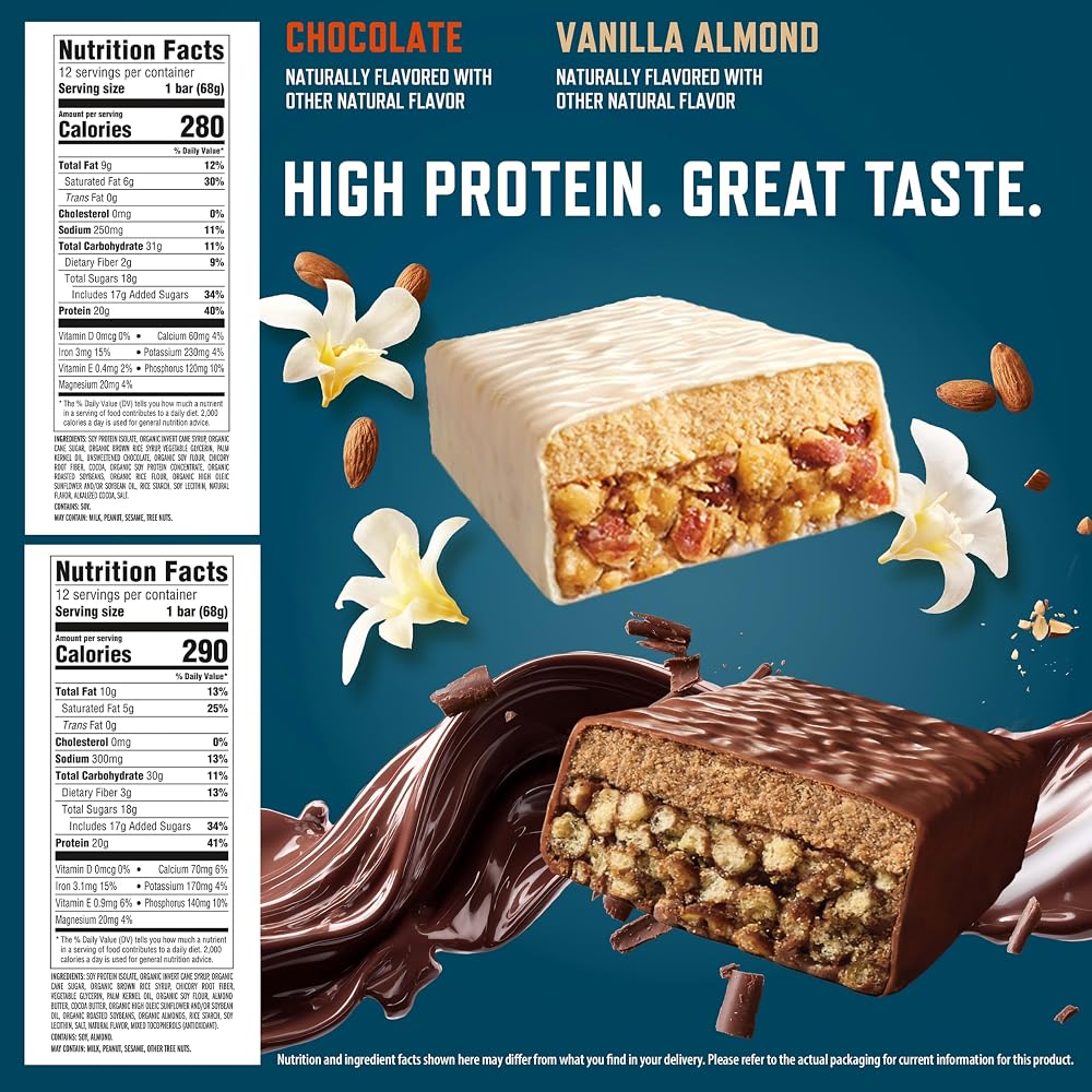 CLIF BUILDERS Protein Bars, Chocolatey Peanut Butter, Gluten Free