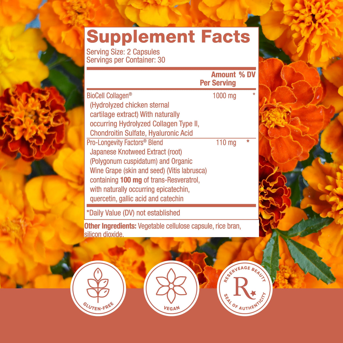 Reserveage Nutrition Collagen Booster Capsules - 60 Capsules - image 2