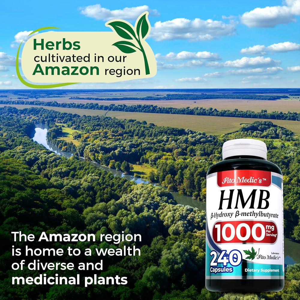 FITO MEDIC'S HMB 1000 mg Free Acid - 240 Capsules - image 6