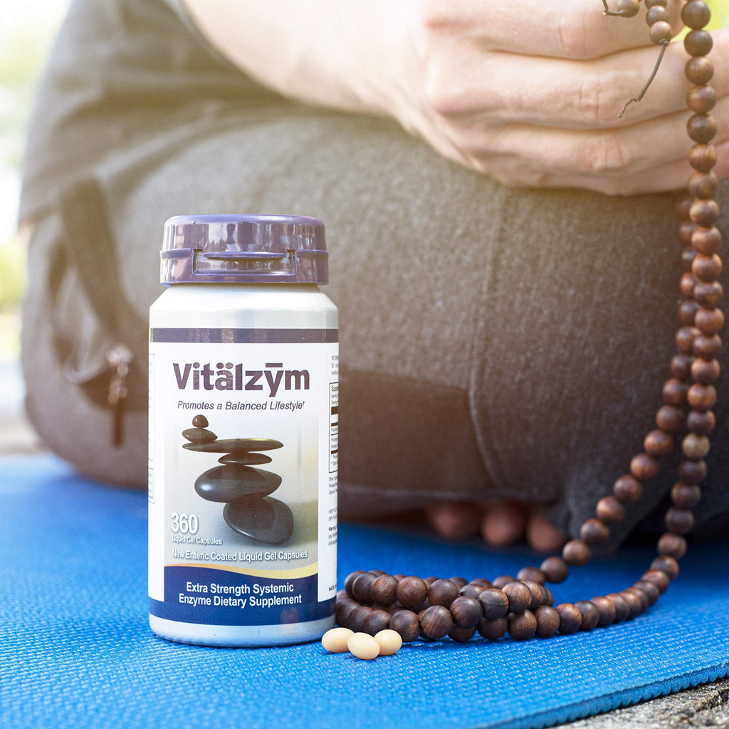 VITÄLZYM Vitalzym Systemic Enzymes 360 Serrapeptase Blend - 360 Softgels - image 6