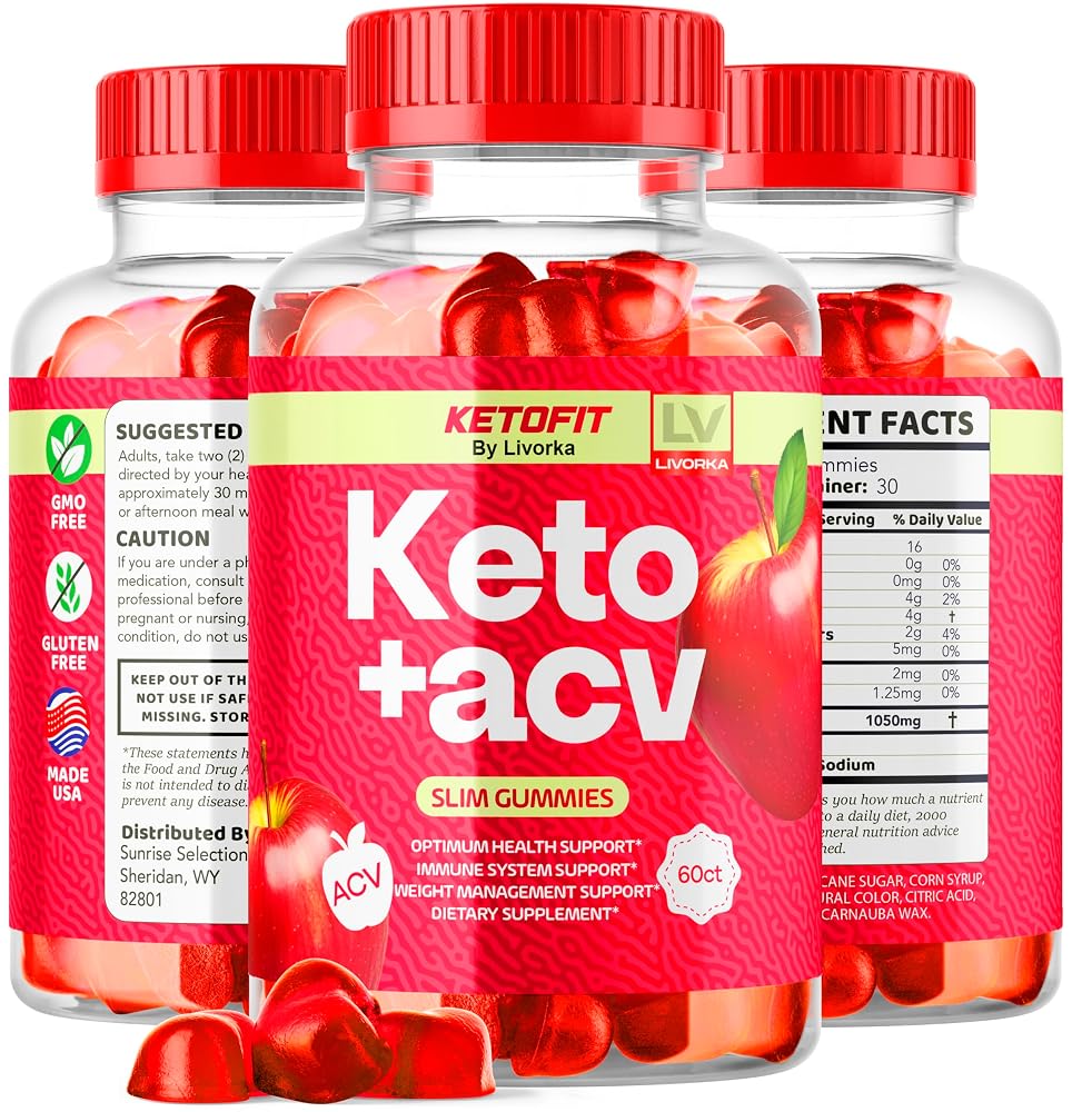LIVORKA Ketofit ACV Keto Gummies - 120 Count (2 Pack) - image 8