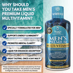 Tropical Oasis Liquid Multivitamin for Men - 32 Fl Oz - image 5