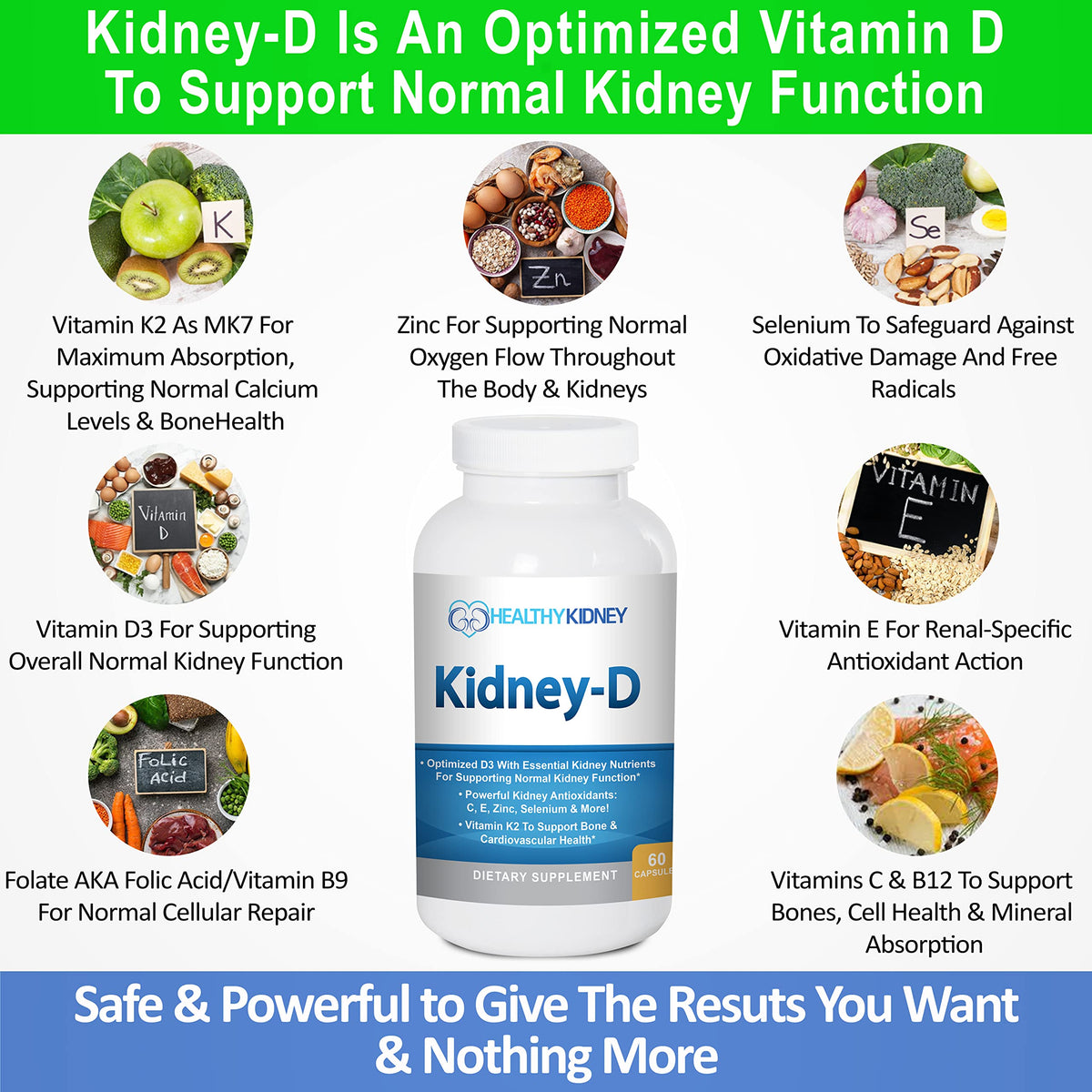 Kidney Restore Kidney-D 2-Pack Capsules for Kidney Support - image 2