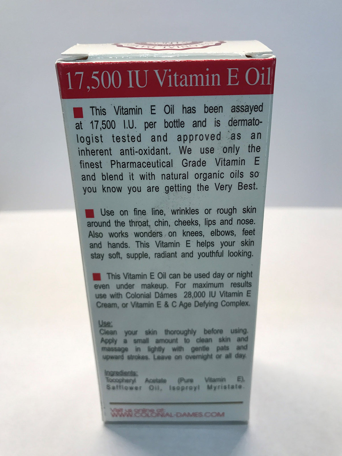 Colonial Dames Vitamin E Oil 17,500 IU for Skin - 1.25 fl oz - image 2