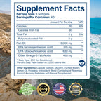 Pure Micronutrients Omega 3 Fish Oil Heart & Cognitive Support - 90 Softgels - image 6