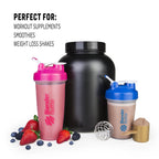 BlenderBottle Classic V2 Plastic Shaker Bottle 28 oz - 2 Pack - image 6