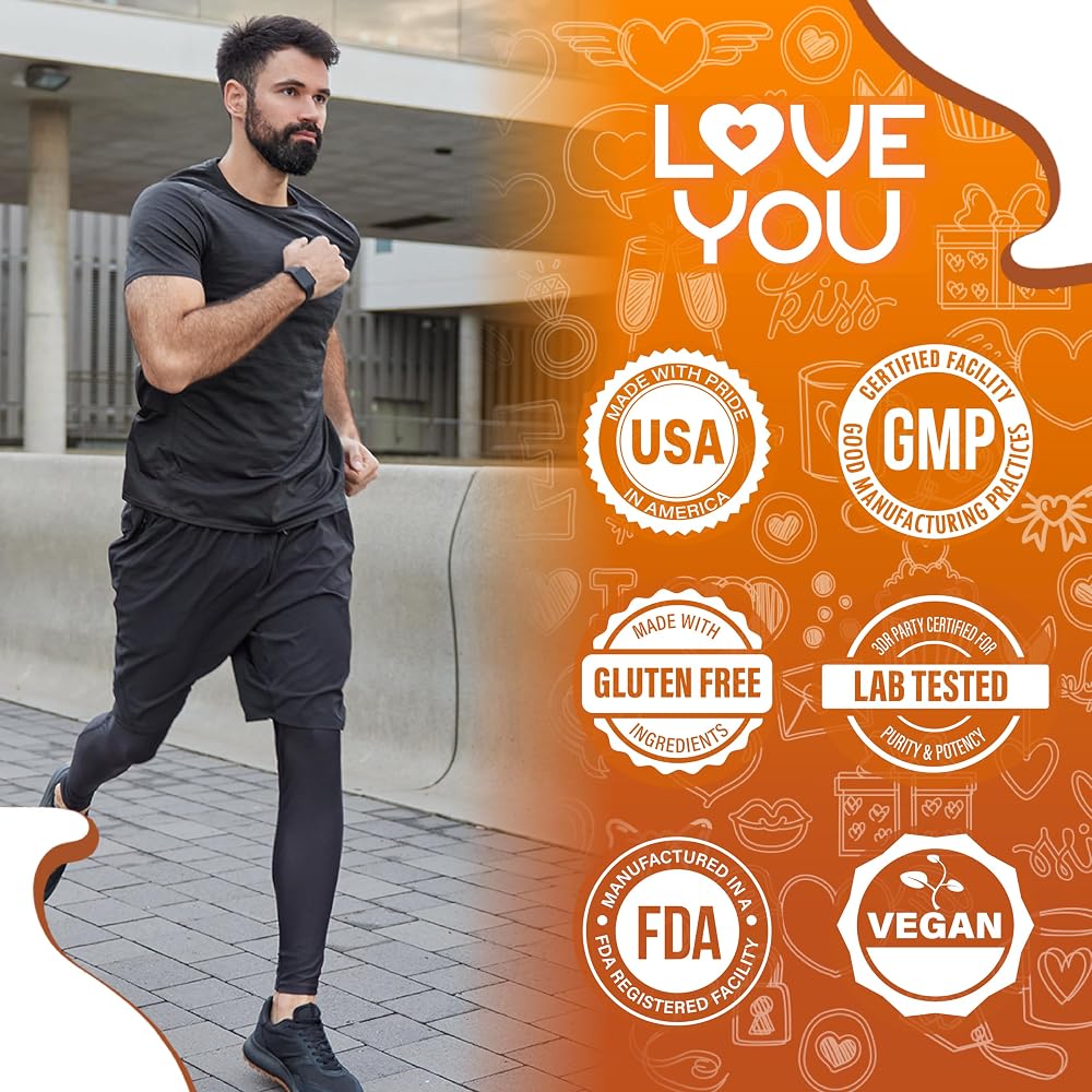 Love You Turmeric Curcumin with Ginger & BioPerine - 120 Capsules - image 6