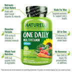 NATURELO Multivitamin for Men One Daily - 240 Vegetarian Capsules - image 4