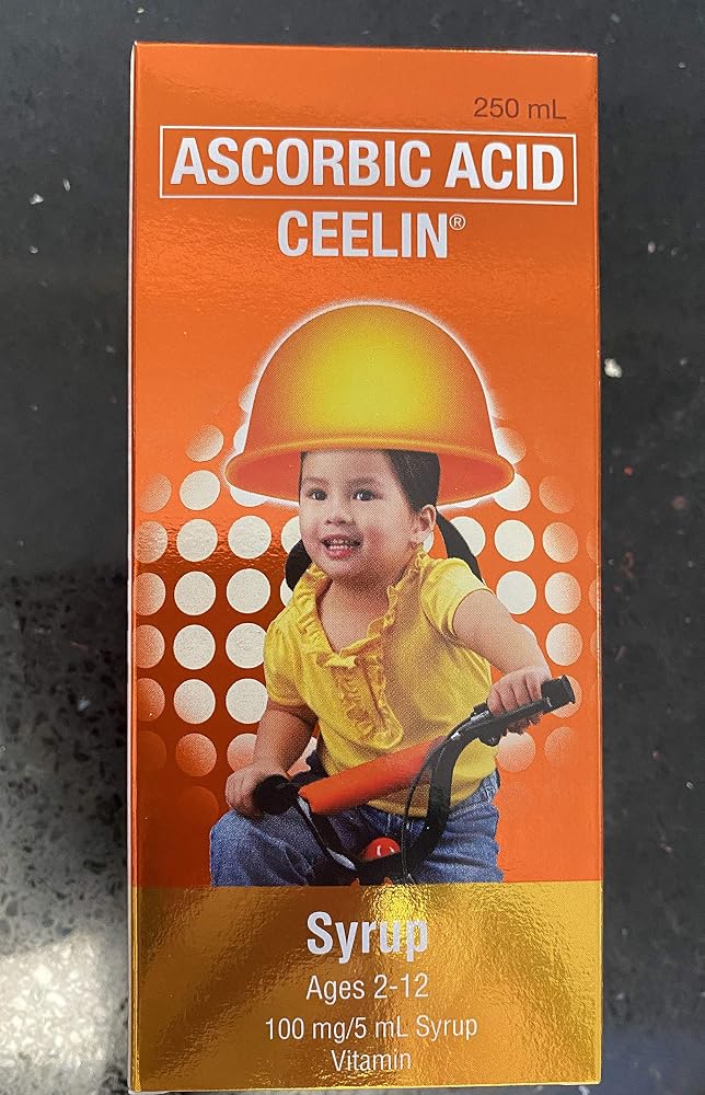 Ceelin Ascorbic Acid Vitamin C Syrup for Kids - 250ml