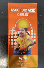 Ceelin Ascorbic Acid Vitamin C Syrup for Kids - 250ml
