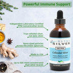 Ultra Silver Colloidal Silver 500 PPM - 4 Fl Oz Spray - image 6