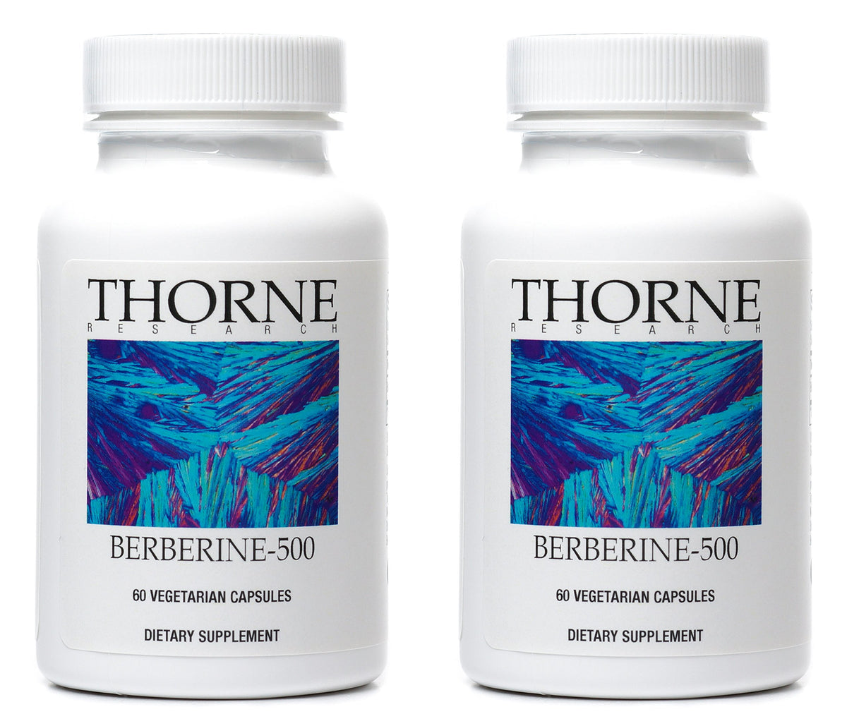 Thorne Berberine-500 - 120 Capsules (Pack of 2)