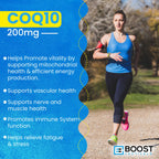 BoostCeuticals CoQ10 200mg Vegan Capsules with BioPerine - 90 Capsules - image 10