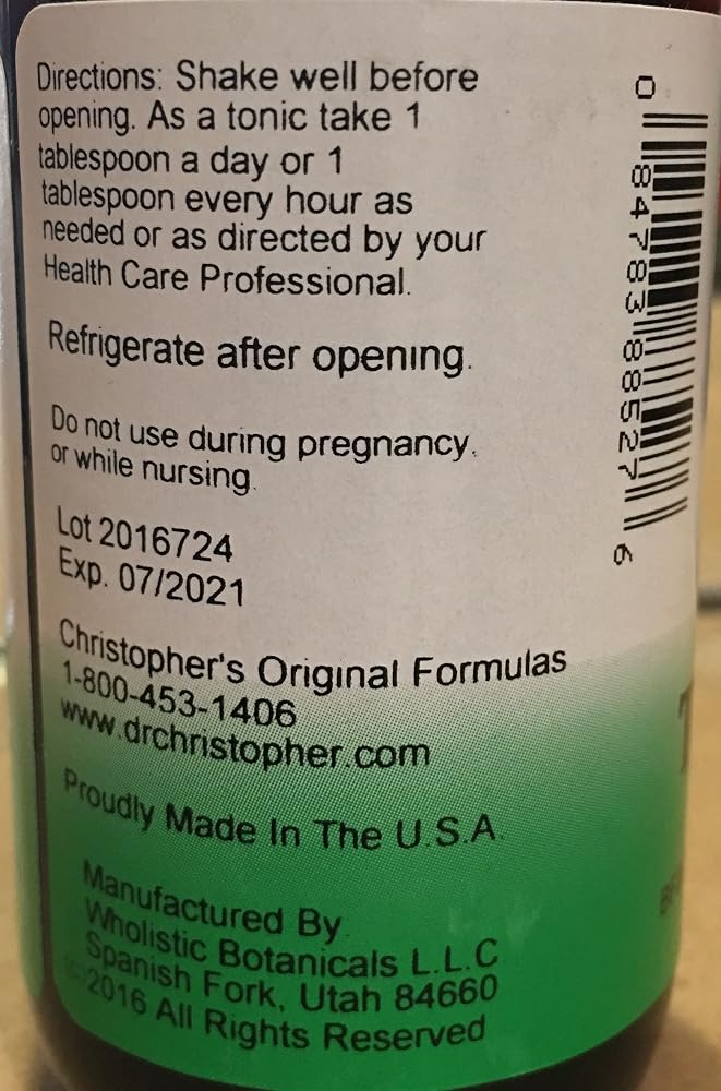Christopher's Original Formulas Complete Tissue and Bone Syrup - 4 oz - image 2