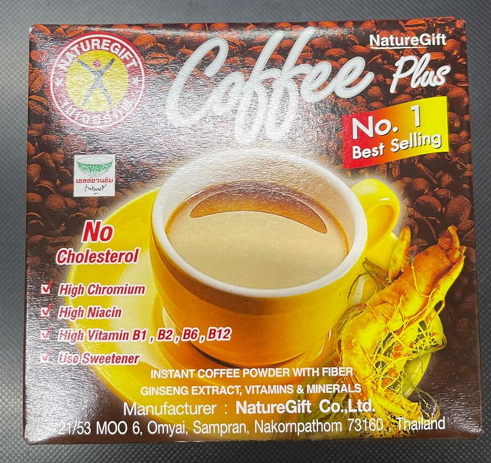 Coffee Tea & More Coffee Plus with Fiber Ginseng Extract - 10 Sachets - image 6