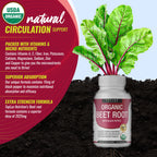 Toplux Organic Beet Root Powder Tablets 2040mg - 90 Tablets - image 5
