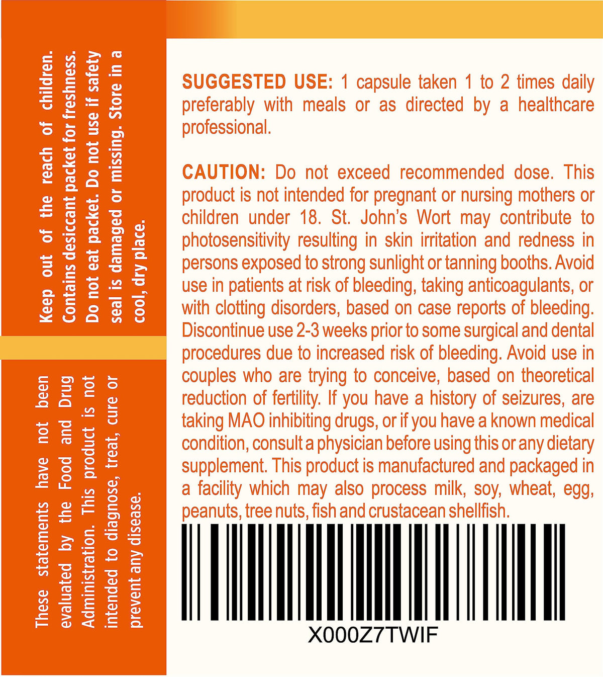 Natures Wellness Brain Booster Nootropic for Focus & Memory - 1 Capsules - image 4