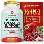 PurePremium Beet Root Capsules for Blood Pressure Support