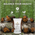 SMSHEALTHPRODUCTS.com Chaga Mushroom Extract 1000mg - 100 Vegetarian Capsules - image 6