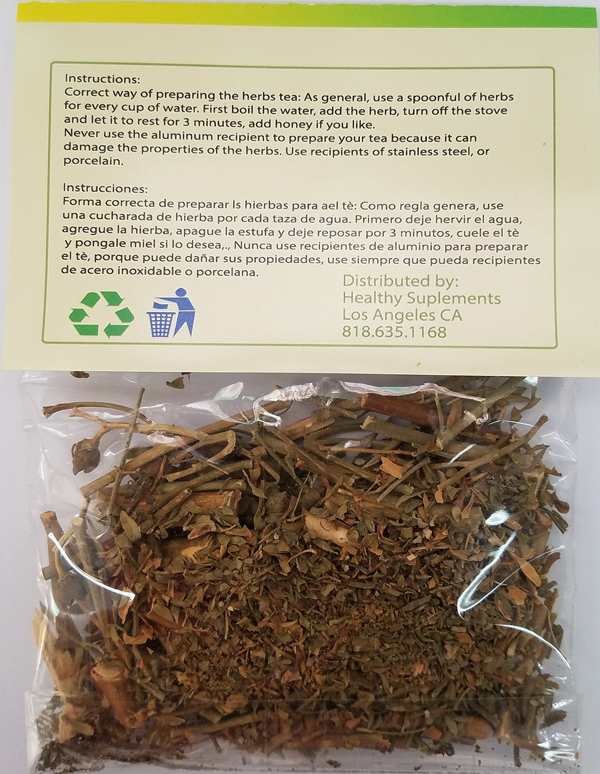 Healthy Supplements Ruda Herb Powder - 1 oz - image 2