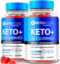 NutraRize Keto Accal ACV Gummies - 120 Gummies (2 Pack)