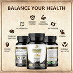 SMSHEALTHPRODUCTS.com Shilajit Pure Himalayan Capsules - 120 Count - image 3
