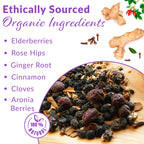 Ednberry Premium Organic Elderberry Syrup Kit - 32 Fl Oz - image 3