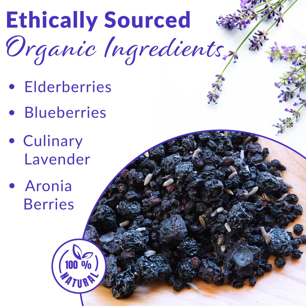 Ednberry Blueberry Lavender Elderberry Syrup Kit - 32 fl oz - image 3