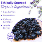 Ednberry Blueberry Lavender Elderberry Syrup Kit - 32 fl oz - image 3