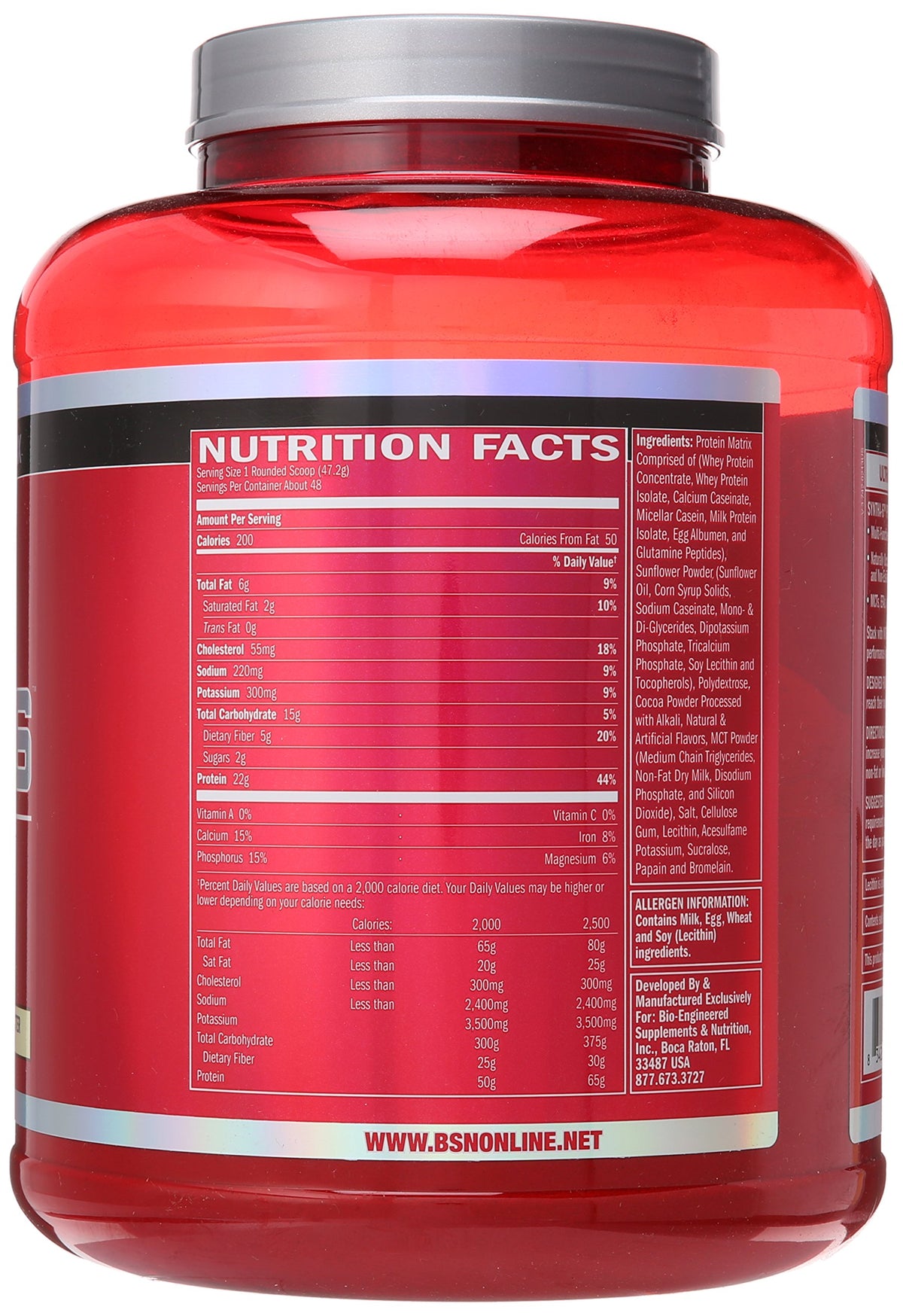 BSN SYNTHA-6 Whey Protein Powder with Micellar Casein