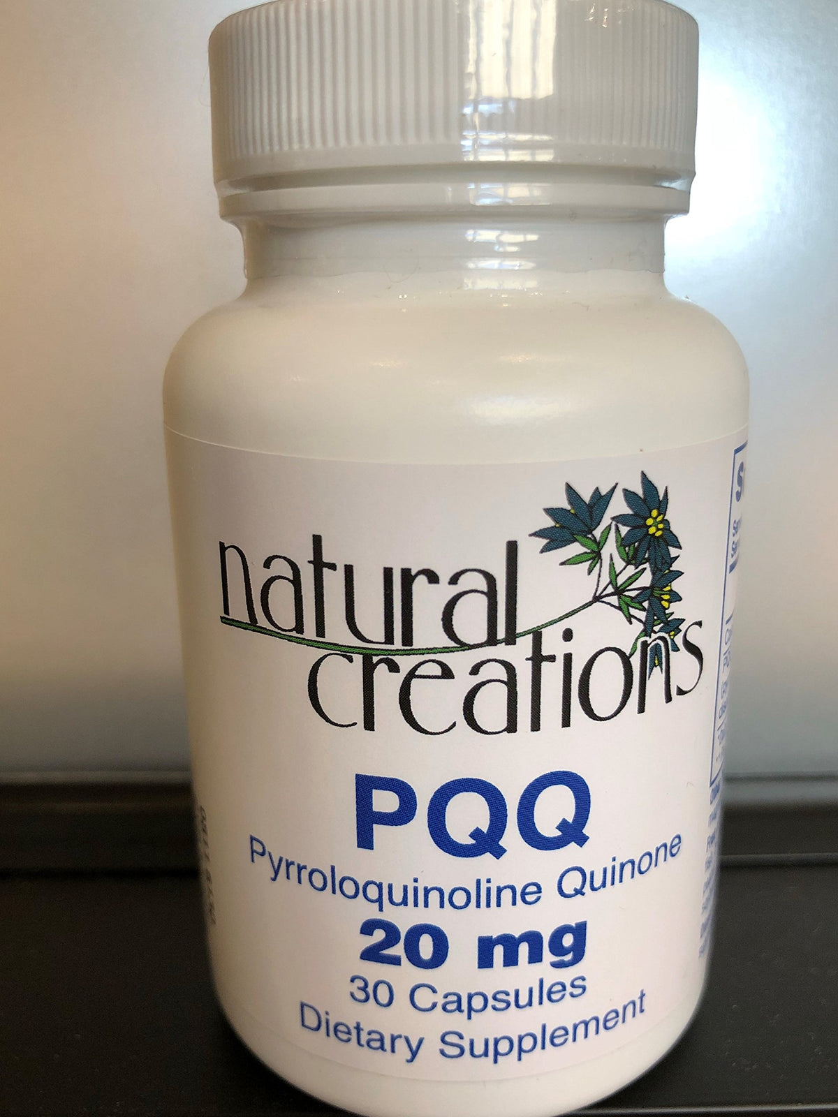 Natural Creations PQQ 20mg Mitochondrial Support - 30 Capsules
