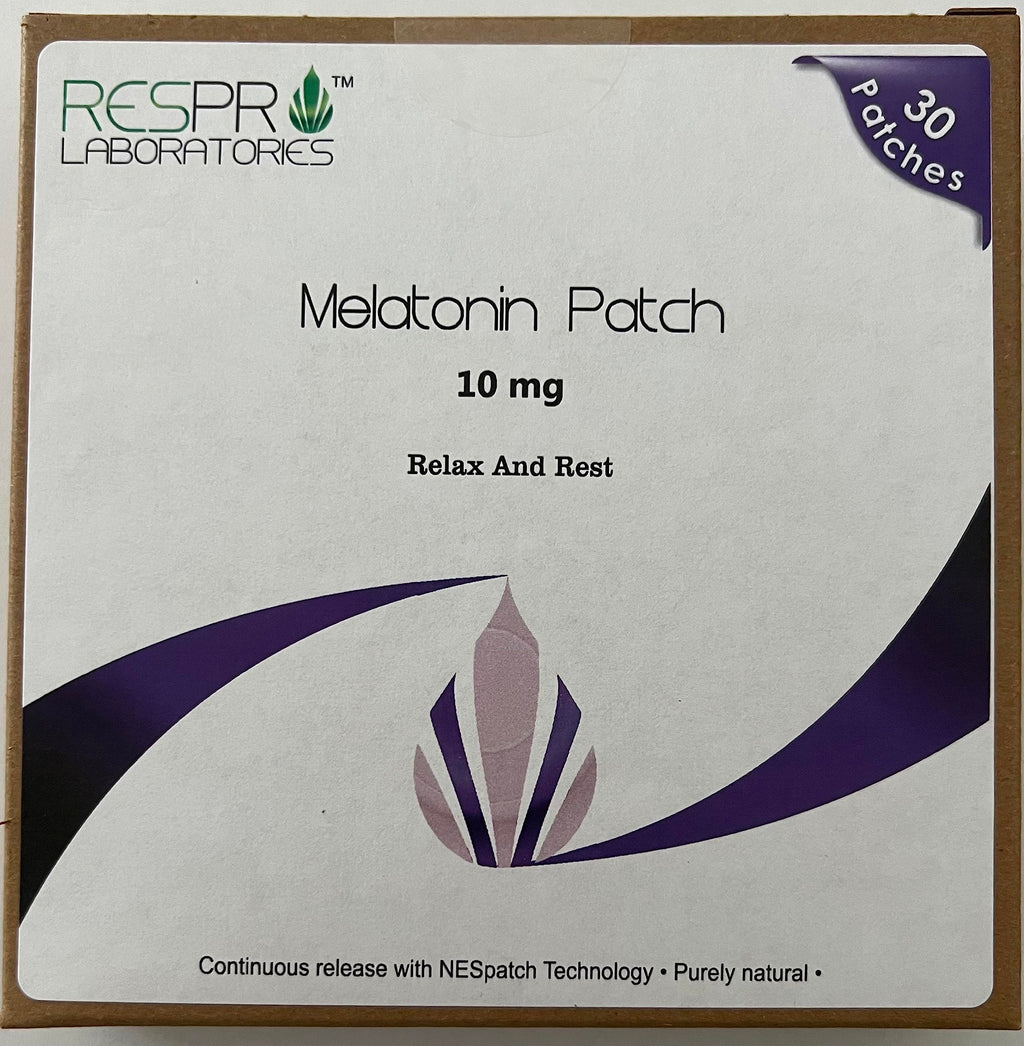 Respro Laboratories Natural Melatonin Patch 10 mg - 30 Patches - image 6