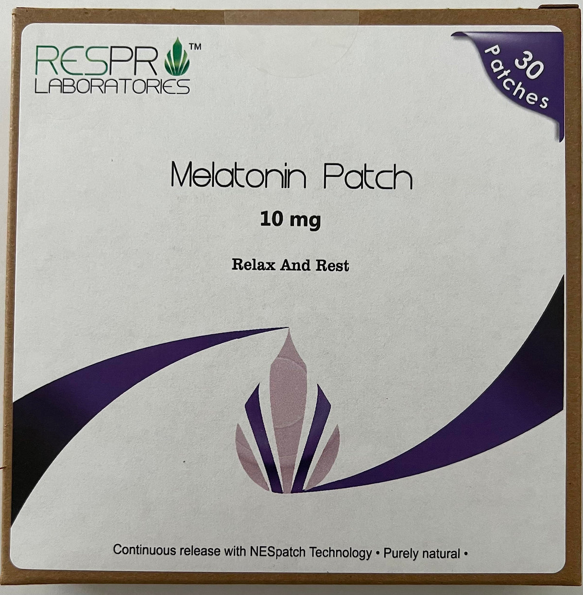 Respro Laboratories Natural Melatonin Patch 10 mg - 30 Patches - image 6