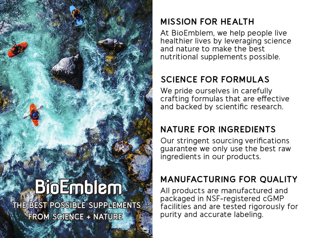 BioEmblem Turmeric Curcumin Supplement with BioPerine