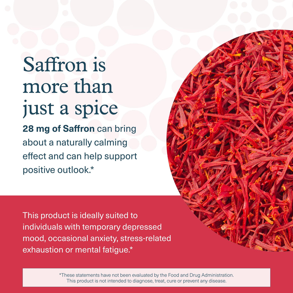 Youtheory Saffron Supplement for Focus & Sleep - 60 Capsules - image 5