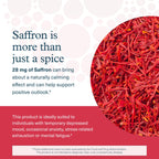 Youtheory Saffron Supplement for Focus & Sleep - 60 Capsules - image 5