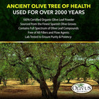Olivus OliveLeafMAX Olive Leaf Extract (40% Oleuroepin) + Organic - image 6