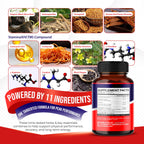 Aumeto Black Maca Root Plus 11-in-1 with Ashwagandha - 90 Capsules - image 3