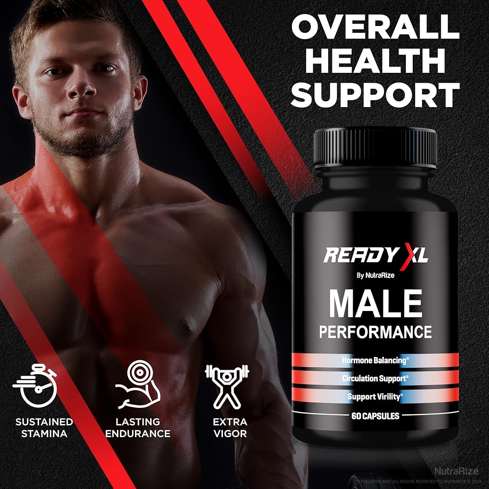 NutraRize Ready XL Male Multivitamin - 300 Capsules - image 4