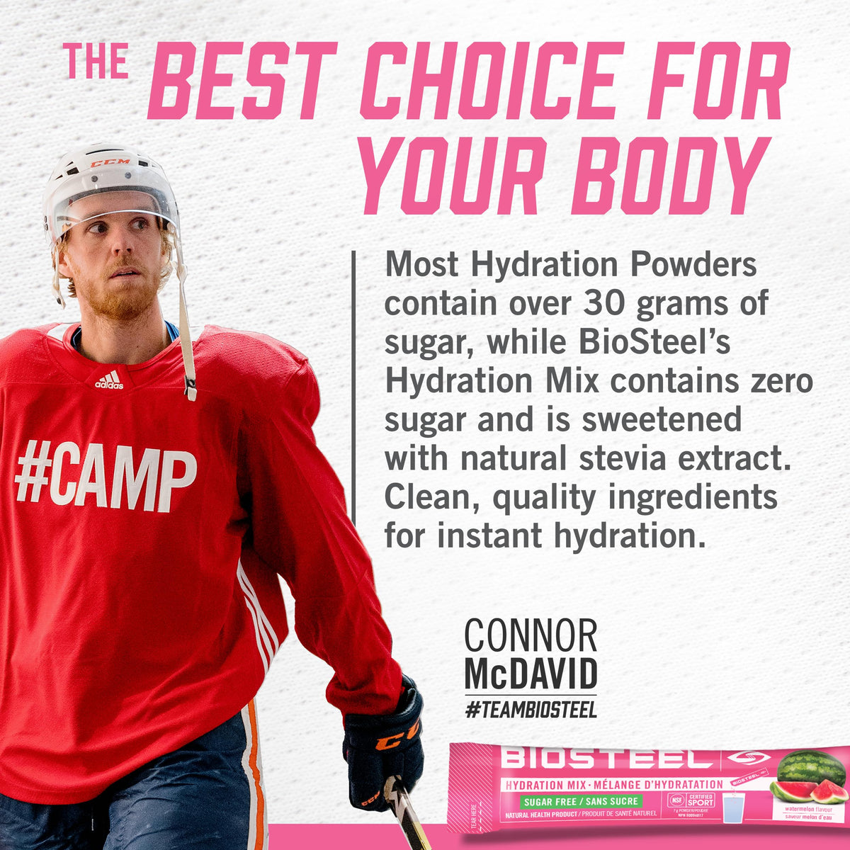 BioSteel Electrolyte Hydration Mix Watermelon - 12 Sticks - image 4