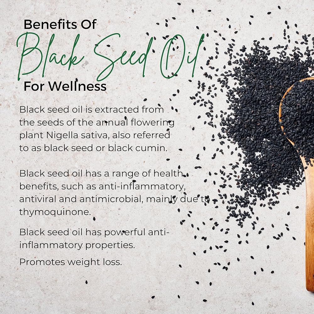 Merja Herbs Black Seed Oil 100% Pure - For Consumption - Cold Pressed - image 5