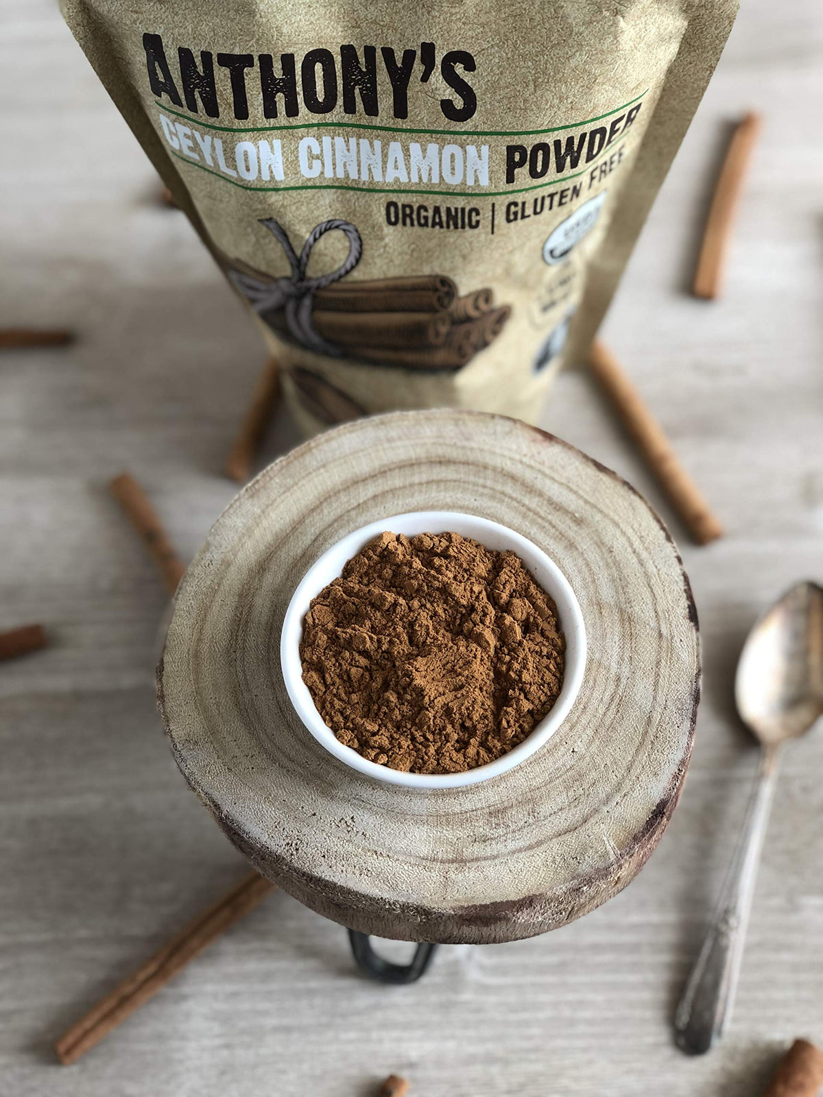 Anthony's Organic Ceylon Cinnamon Powder - 1 lb - image 5
