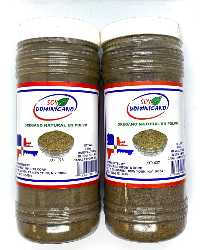 Soy Dominicano Oregano Natural Powder - 4 Ounce