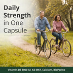 Vimerson Health Vitamin D3 K2 Calcium Supplement - 60 Capsules - image 3