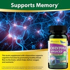 America Medic & Science Cavintona Vinpocetine 20mg Brain Support - 60 Capsules - image 4