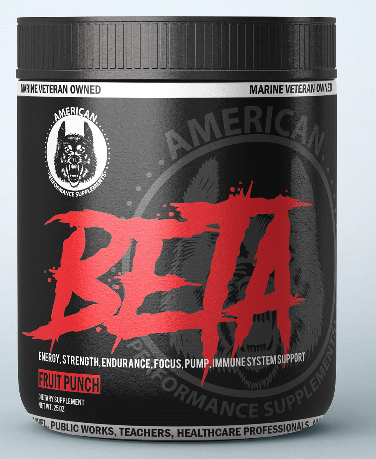 American Performance Supplements Beta Low Stim Pre-Workout - 25 Ounce
