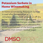 DMSOSTORE Potassium Sorbate Powder Food-Grade Preservative - 5 lb - image 6