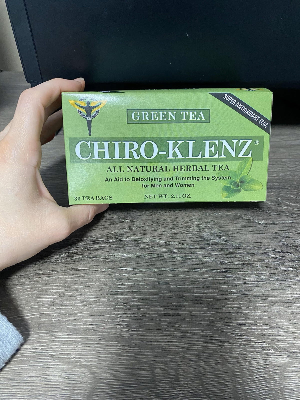 Chiro-Klenz Green Tea Detox Tea for Colon Cleanse - 30 Teabags - image 2