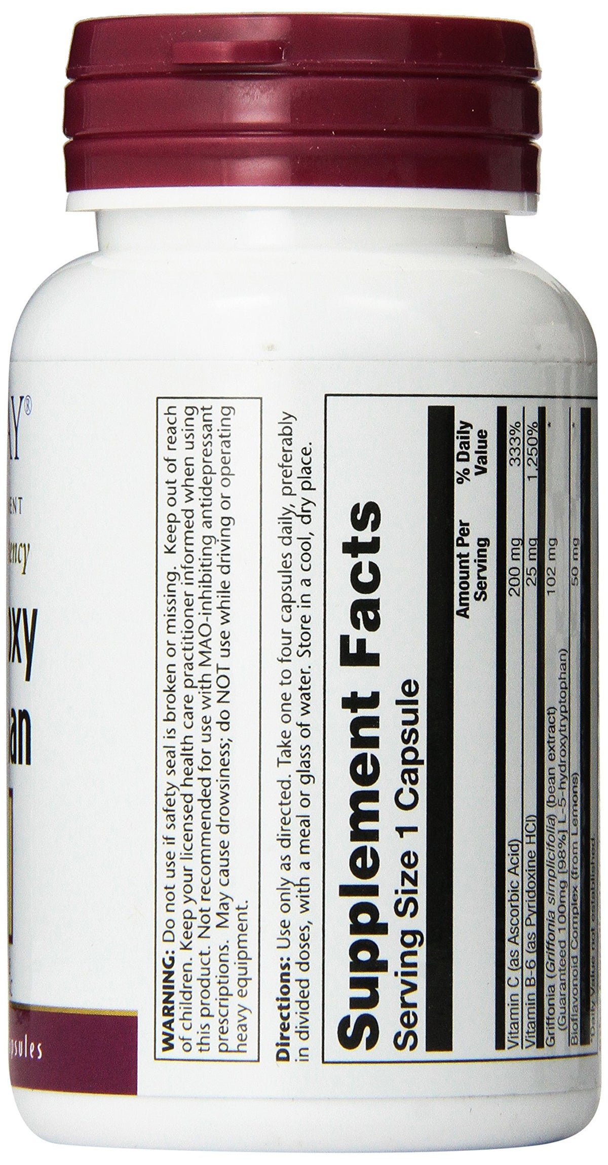 Solaray 5-HTP with B6 and C - 60 Capsules - image 2