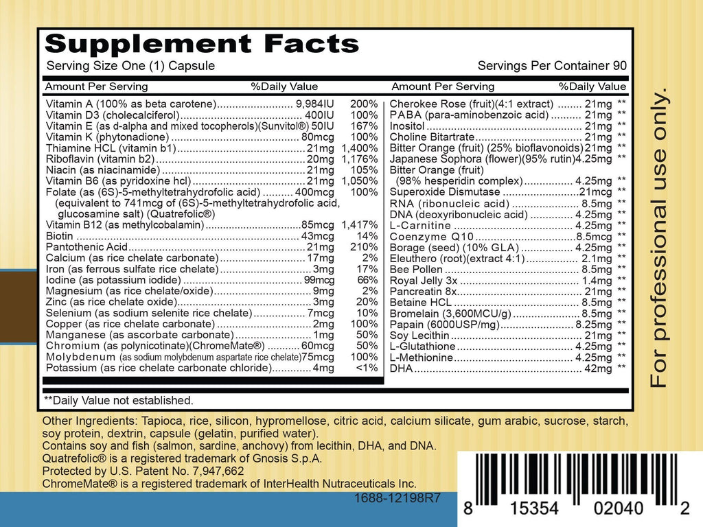Priority One Vitamins Complete One Daily Multivitamin - 90 Capsules - image 3
